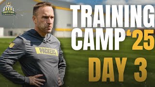 Packers Training Camp Review - Day 3!!!