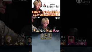 【Mリーグ】ド級のリーチに真っ向勝負！！渋谷ABEMAS『白鳥 翔』ここぞで魅せた倍満返し！！【麻雀/名場面】
