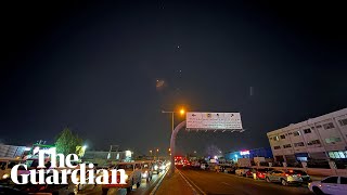 Missiles light up Doha sky as Iran attacks US military base in Qatar
