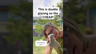 Try this cheap double glazing hack. DIY window insulation film (a @JenLishFixitChicks video)