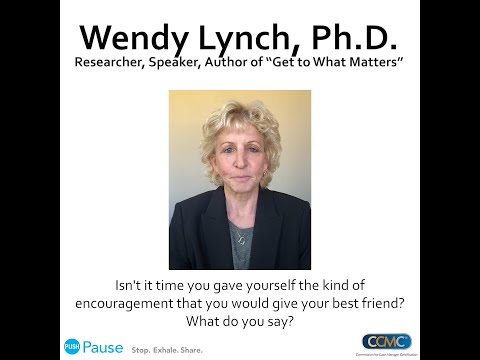 Push Pause | Wendy Lynch: What do you say?