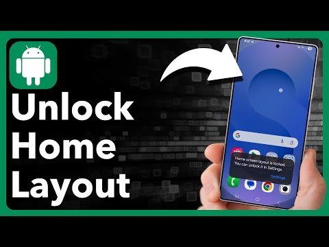 How To Unlock Home Screen Layout On Android