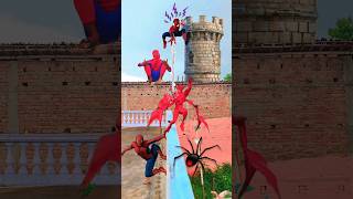 Rudra Bana Rad Spider Man ￼||Kingcomedyreal #shortvideo #spiderman #trending #shorts