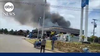 Thai and Cambodian forces clash at border, prompting US embassy alert