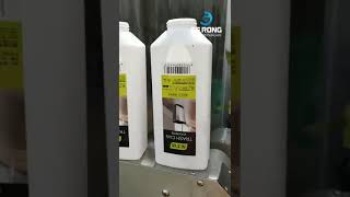 Automatic empty plastic bottle 2 side flat labeling machine bottle label applicator
