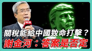 高關稅的極限與反噬 美國股匯債三殺 川普關稅政策還能持續？｜#老謝開講 #謝金河 #財訊 EP219