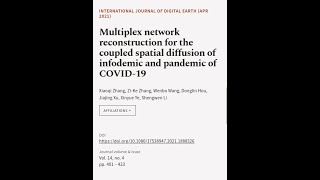 Multiplex network reconstruction for the coupled spatial diffusion of infodemic and p... | RTCL.TV
