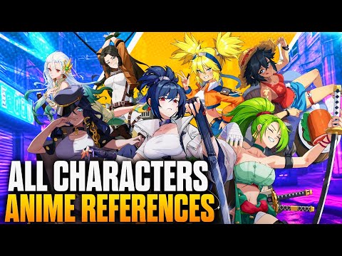 Enigma of Sepia - All Characters Showcase & Anime References