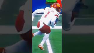 Jahan Dotson Smooth Spin Move For The TD🥶 #shorts #nfl #football #fyp #foryou