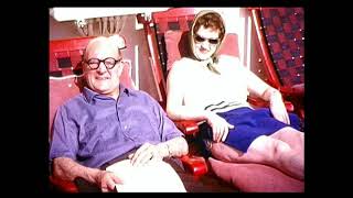 Bill and Jenny Huelin aboard the SS Antilles