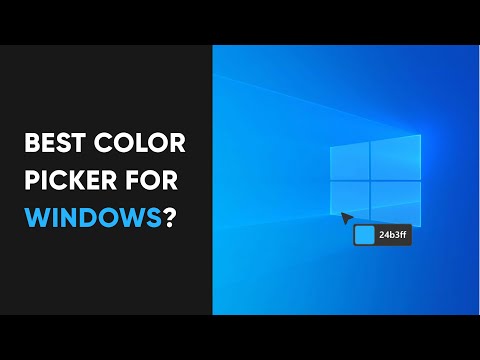 Did you know you can do this in Windows? | Color Picker | App Recommendation