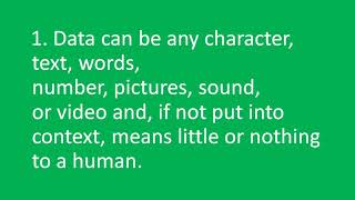 11 Difference Between Data And Information