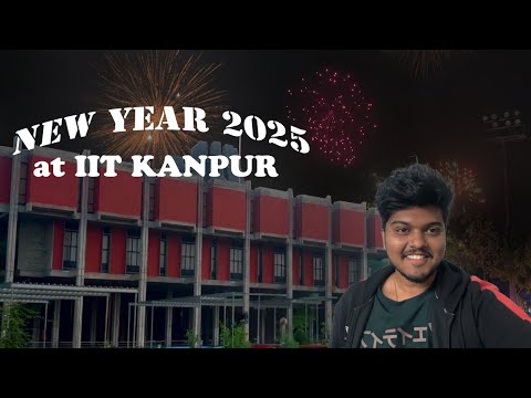 2025 New Year Celebrations at IIT Kanpur | Telugu Vlog 🎉
