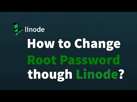 How to Change Root Password through Linode? Changing Root Password through Linode by AAG Developer