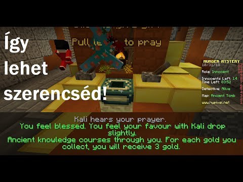 [FELIRAT] Így lehet szerencséd az Ancient Tomb nevű pályán! | HyPixel Murder Mystery #1 (Reupload)