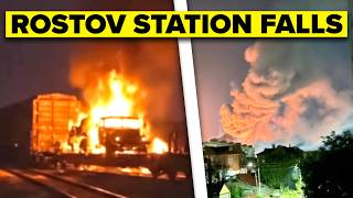 Ukraine’s MASSIVE Strike TURNS Russian Military Train HUB Into a BLAZING INFERNO!