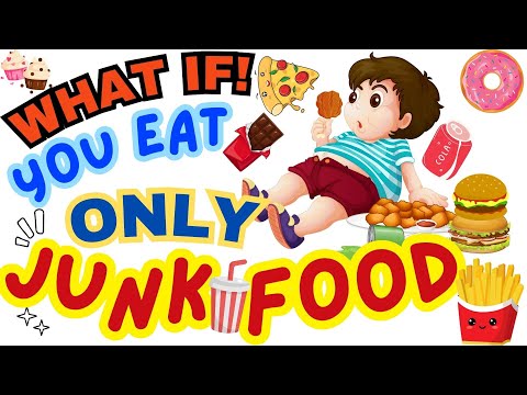 What if you eat only Junk food daily! Unhealthy foods| Healthy Food Habits| Avoid Junk food|