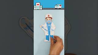 🏥💊 Doctor Puzzle - Learn Professions | Doctor Checkup Song #cocomelon #toddlerlearning #shorts