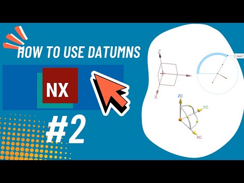 How to Use Datumns in  Siemens NX | Tutorial #2