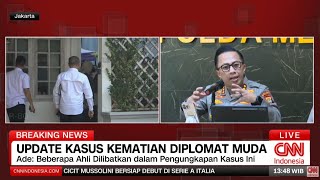 BREAKING NEWS Update Kasus Kematian Diplomat Muda Kemlu