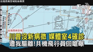 【TVBS新聞精華】20201007川普沒新病徵 媒體室4確診 遭我驅離!共機飛行員回嗆曝