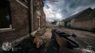 Man hits sign on Battlefield one