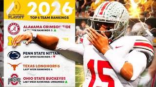 From UNRANKED.. To TOP 5 IN THE COUNTRY! - College Football 26 Road To Glory