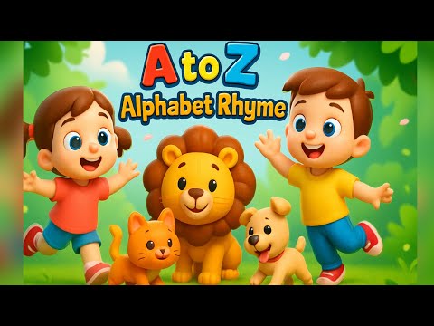 A to Z Alphabet Rhyme video with all images #poem #intresting#cartoonvideo@vashu-sona-ki-duniya