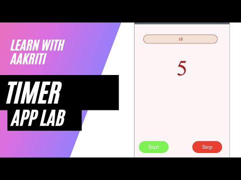 Timer in App lab || code.org