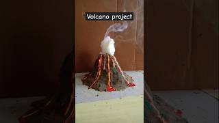 Volcano project, how to make volcano project , project for science students #volcanoscience