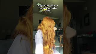 I mean… Am I right? #redhead #redhair #shorts