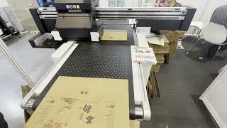 Economic Single Pass Custom Corrugated Box Printer Corrugated Box Printing Machine