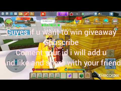 Block man go || sky block || Giveaway for poor