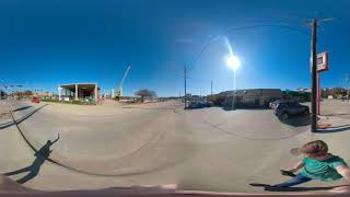 UNT Avenue C construction