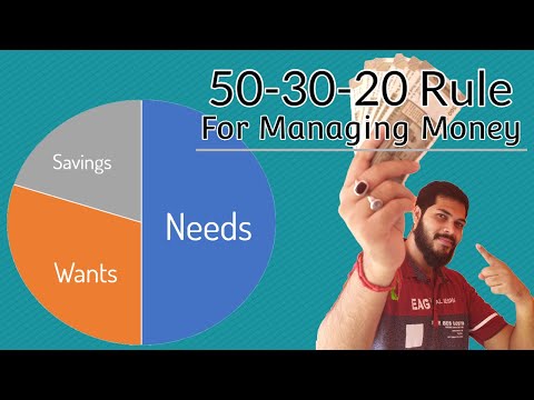 Best Way to Manage Your Money | 50-30-20 Rule of Money in Hindi (Smart & Simple Financial Planning)