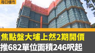 每日樓市| 焦點盤大埔上然2期開價  推682單位面積246呎起 ｜新世界夥招商蛇口北都首個商住項目動工 涉約2300伙 ｜28Hse特約 : 每日樓市│HOY TV資訊台 │ 香港 有線新聞