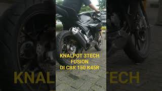Knalpot 3Tech Fusion Di CBR 150 K45R #3techracingevolution #3tech #aftermarketexhaust #cbr150r