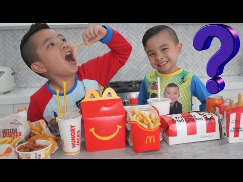 Guess the Fast Food Restaurant Challenge Fun With CKN