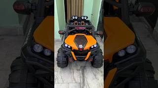 The Power Wheels Ride on RC Jeep🔥🔥 #rccar #rcjeep #shorts #remotecontrol