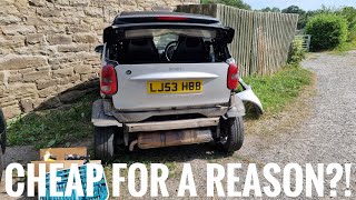 My *CHEAP* Smart car is BROKEN....