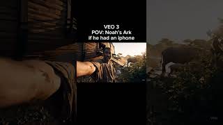 POV: Noah if he had an iPhone #veo3 #googleai #ai #bible #biblestories #noahsark