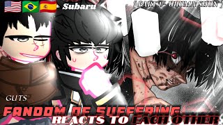 Fandom of Suffering react to Each Other | 1/4 | Uruma Shun