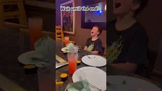 Fun family dinner at the iron chef! #foryou #dinner #ironchef #fun #catch #family #kids #cook #viral
