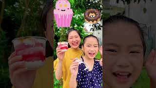 Bánh gì đây? đại chiến mukbang bánh kem bánh donut siêu ngon  #funny #food #candy #mukbang  #cream