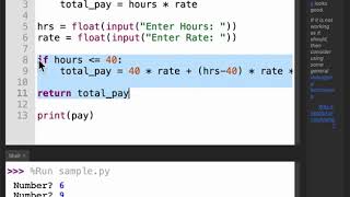 Quick Python Function Example