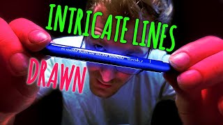Intricate Technical Pen Lines Drawn In A Sketchbook (ACURIT)