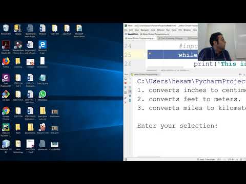 Menu-Driven Programming-- Text-processing--Recursion