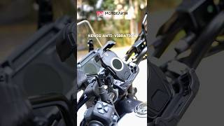 Premium Mobile holder with Anti Vibration Damper | Kewig Mobile Holder for Mororcycle