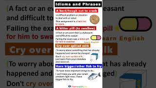 English Idioms (Meanings) | Idioms and Phrases with examples | Idiom Pictures