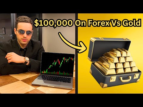 I Put $100,000 on Gold Vs Forex - 24 Hour Challenge